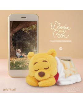 infoThink Winnie the Pooh Series Warming Table Wireless Charging Stand