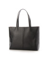 Sabina Donna A4 File compatible Zipper Shrink Leather Tote Bag