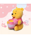 infoThink Winnie the Pooh Series Fluffy Honey Pot Bluetooth Speaker - Cherry Blossom Season Limited