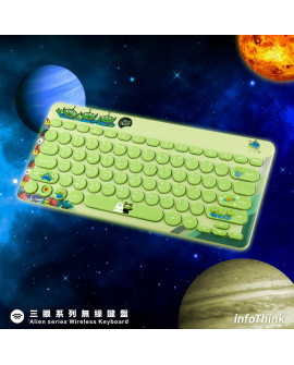 infoThink Three Eyes Series Wireless Keyboard