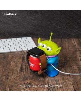 infoThink Alien series figure holder for Apple Watch