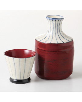 cierto Lacquerware Sokichi Juso Nerai Sake Cup 2 Sets