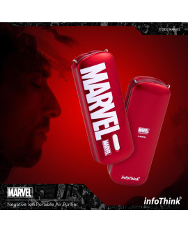 infoThink Marvel series portable necklace negative ion air purifier - MARVEL Marvel LOGO classic model