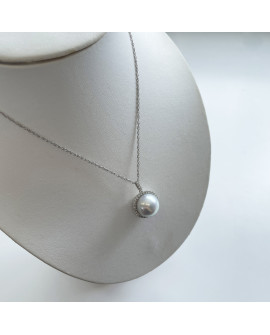 Pearls/Moon Stone Gold Chain