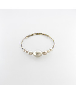 Pearl Gold Bracelet