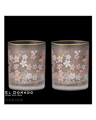 EL DORADO SAKURA Rock glass 12 pcs