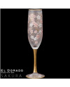 EL DORADO SAKURA Champagne Flutes Glass 12 pcs