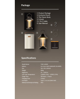 Lumena The Classic Sensation LED Camping Lamp