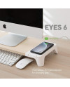 POUT EYES 6 10W Fast Wireless Charging Computer Stand