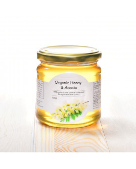 Hexapi German Raw Organic Honey & Acacia