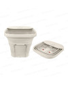 Nathome foldable tall bucket foot tub