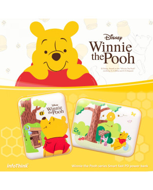 infoThink Winnie the Pooh series intelligent fast charging power bank